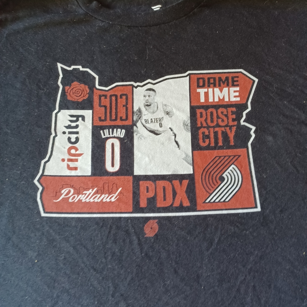 Dame time, Portland Trailblazers t-shirt